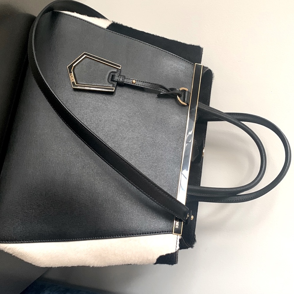 FENDI Toujour animal print tote bag